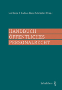 Handbuch öffentliches Personalrecht
